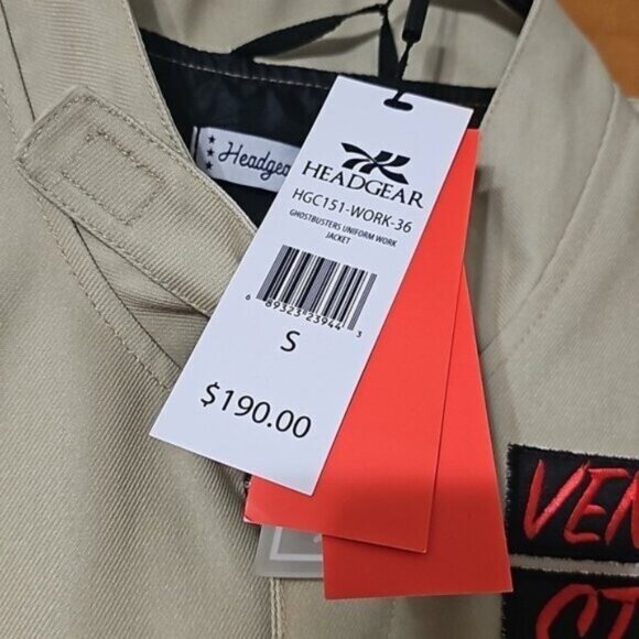 Ghostbusters Who You Gonna Call Work Jacket Size Small New - Picture 7 of 12